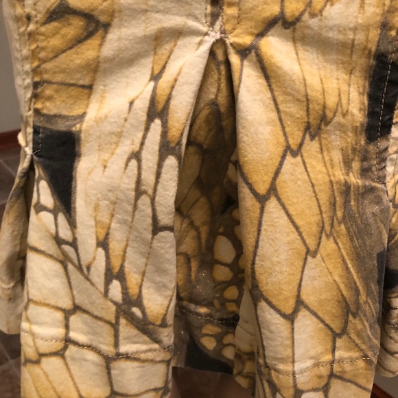 COPY - Just Cavalli Jean Skirt Size 44 US 8 Midi Low Rise - Picture 5 of 16